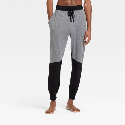 Men's Double Weave Jogger Pajama Pants - Goodfellow & Co Black XL