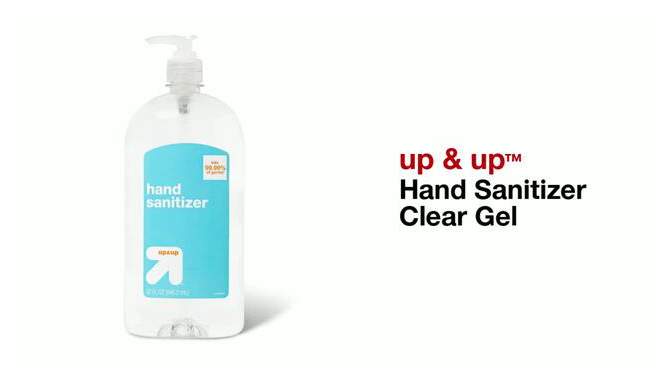 Hand Sanitizer Clear Gel - up & up™, 2 of 9, play video