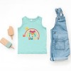 The Juniper Shop Mini Smiley Let The Adventures Begin Aria Toddler Tank - 4 of 4