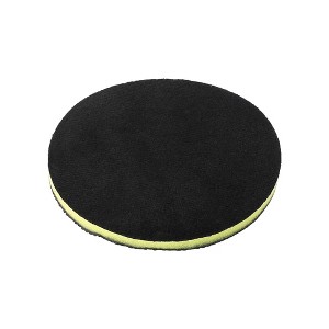 Unique Bargains Automotive Washing Cleaning Polishing Foam Pad Sponge Disc 4.8" Black Clay - 1 of 4