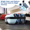 Infans 5 PCS Kids Luggage Set w/ Backpack Neck Pillow Luggage Tag Lunch Bag Wheels - 4 of 4