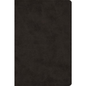 Large Print Bible-ESV - (Leather Bound) - 1 of 1