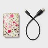 5000mAh Power Bank - heyday™ Multi Floral - 3 of 3