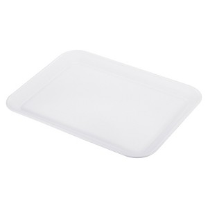 Unique Bargains Plastic Rectangle Reusable Fast Food Dining Areas Serving Trays - 1 of 4