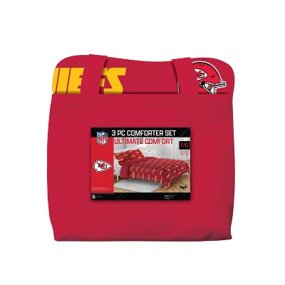 NCAA Kansas City Chiefs Homefield 3pc Bed in a Bag Set — фото 3