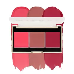 Milani Cheek Kiss Blush Palette Cream - Sun Kissed Glow 110 - 0.26oz