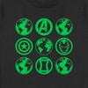 Women's Marvel Earth Day Heroes Icons T-Shirt - 2 of 4
