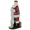 Northlight Santa Claus with Naughty or Nice List Christmas Figure - 14" - image 3 of 4