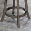 NicBex 30" Swivel Bar Stools with X-Back Design,Rotating Counter Height Bar Stools,Kitchen Island Stools for Home Bar,Dining & Cafe - 4 of 4