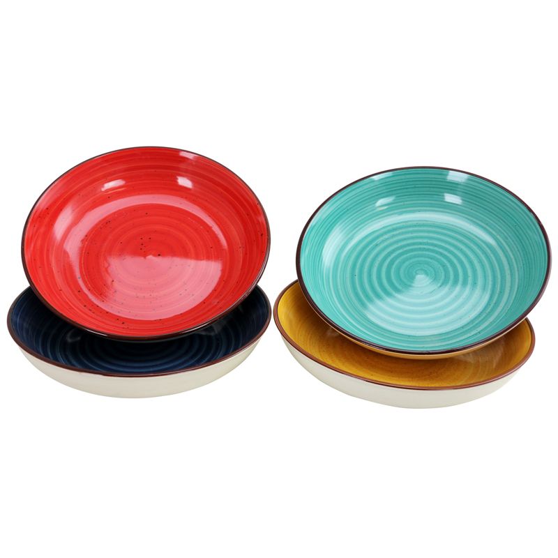 Gibson 4 Piece Bowl Set in Assorted Colors, 1 of 11