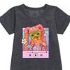 Girls' - LOL Surprise! - Play Dazzle Music Graphic Short Sleeve Fleece Dress - 2 of 3
