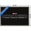 Trends International Marvel Captain America: New World Order - Logo Framed Wall Poster Prints - 3 of 4