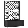 vidaXL Raised Bed Mocha Plastic (PP) Large Waterproof materials - 2 of 4