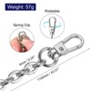 Unique Bargains Cross Body Handbag DIY Accessories Iron Flat Purse Chain Strap - 2 of 3