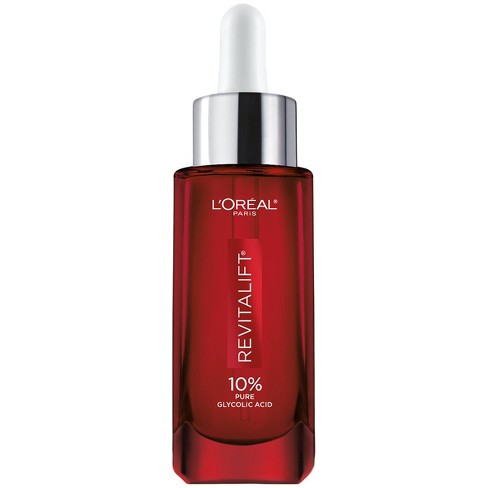 barst Stoutmoedig sympathie L'oreal Paris Revitalift Derm Intensives Glycolic Acid Face Serum - 1 Fl Oz  : Target