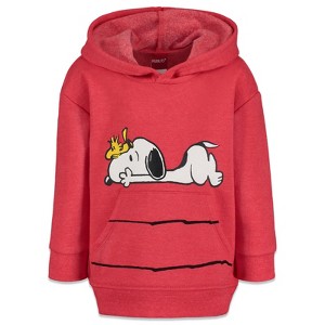 PEANUTS Peanuts,Woodstock Snoopy Fleece Pullover Hoodie Little Kid to Big Kid - 1 of 4