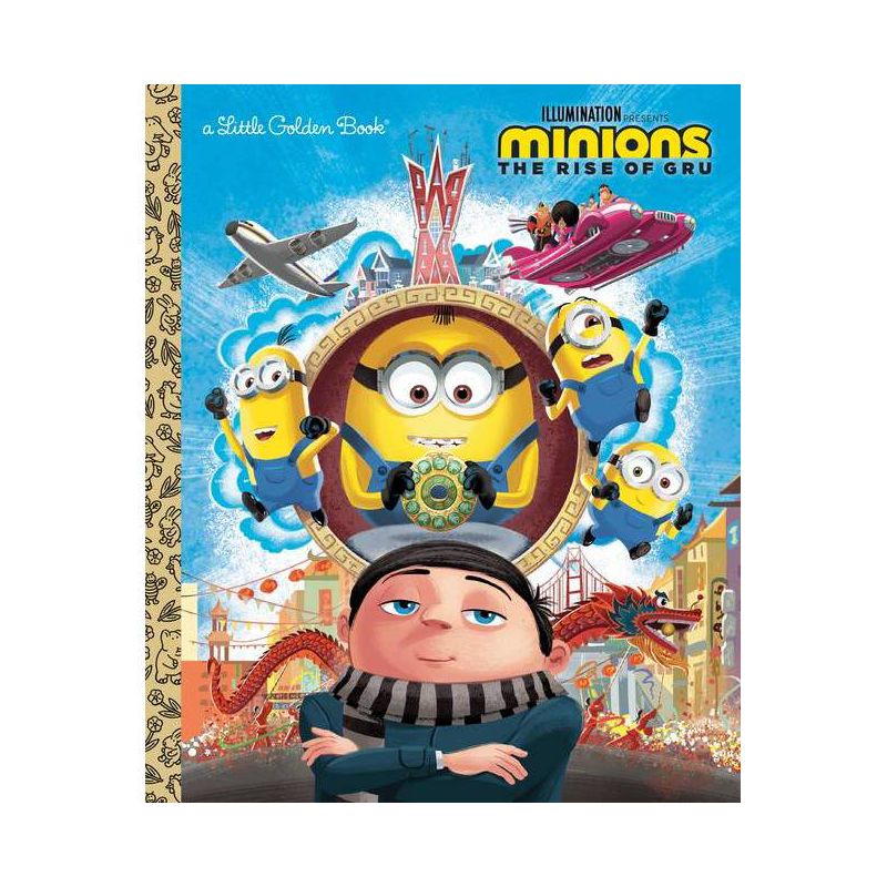 Minions: The Rise of Gru Little Golden Book - by  David Lewman (Hardcover), 1 of 2