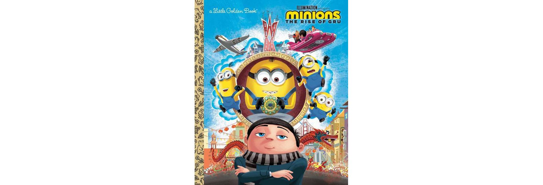 Minions: The Rise of Gru Little Golden Book - by  David Lewman (Hardcover)