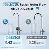 Waterdrop G3P600 Reverse Osmosis System, 8-Stage Tankless, 600 GPD, Smart LED Faucet Extra Remineralization Independent Filter - 4 of 4