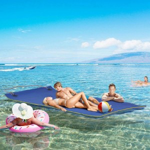 Resenkos 9' x 6' Durable Floating Water Mat for Lakes, Pools and Oceans - - 1 of 4