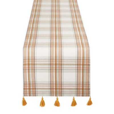 Dii Golden Gardens Printed Table Runner