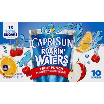 Capri Sun Roaring Waters Fruit Punch Pack - 10pk/6 fl oz Pouches_5