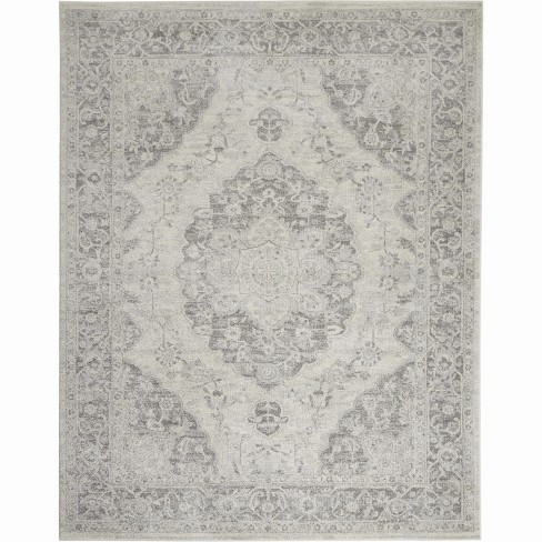 Nourison Tranquil Tra05 Ivory/grey Indoor Area Rug : Target