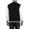 COOFANDY Men's Fashion Varsity Jacket Causal Slim Fit Cotton Letterman Baseball Bomber Jackets - 3 of 4