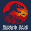 Men's Jurassic Park Red Sunset Logo T-Shirt - 2 of 4
