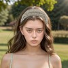 Unique Bargains Women's Wide Lace Headband 1 Pc - 2 of 4