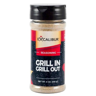 Excalibur Seasoning Grill In Grill Out - 8oz Shaker Bottle