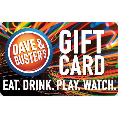 Dave & Busters Promotions: Get $10 Free Game Play w/ $50 Gift Card  Purchase, Etc