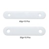 Unique Bargains Home Office Hotel Windproof Curtain Tablecloth Weights White 20 Pcs - 3 of 4