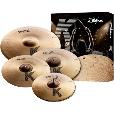 Zildjian K Sweet Cymbal Pack, 15", 17", 19",  21"