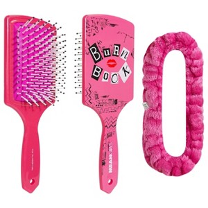 Mean Girls Girls Spa Set – Hair Brush & Stretchy Headband – One Size - 1 of 4
