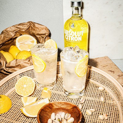 Absolut Citron Vodka - 1L Bottle