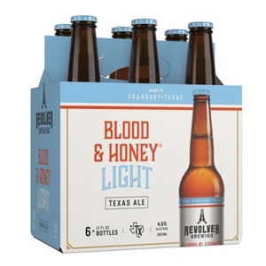Revolver Blood and Honey Light Ale Beer - 6pk/12 fl oz Bottles - 1 of 4