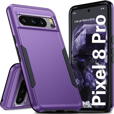 Entronix Case Compatible with Pixel 8 Pro - Soft-Touch Dual-Layer Sleek Cover