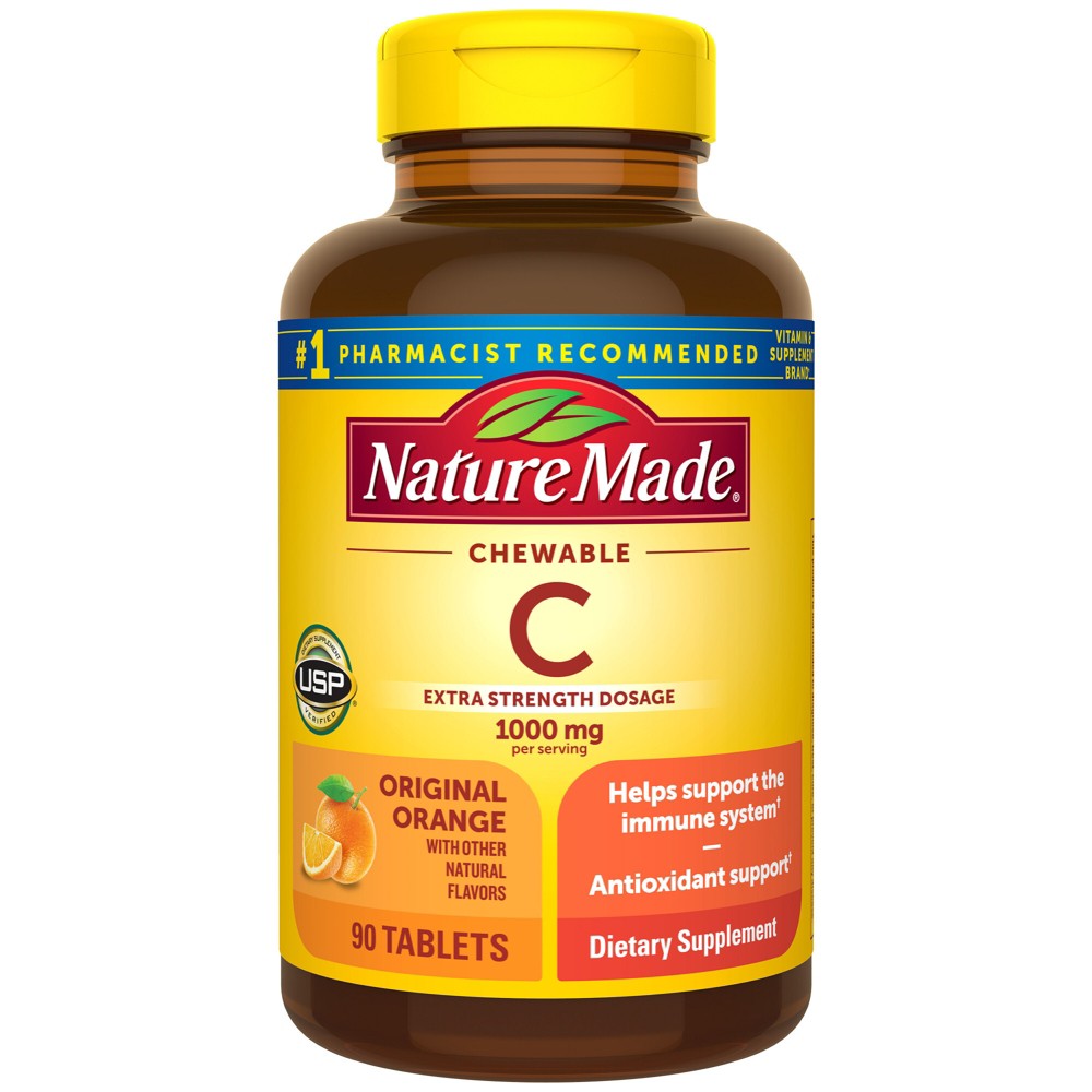 Photos - Vitamins & Minerals Nature Made Extra Strength Dosage Chewable Vitamin C 1000mg Per Serving Im