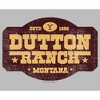 Men's Yellowstone Distressed Dutton Ranch Montana Est 1886 Logo T-Shirt - 2 of 4