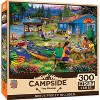 MasterPieces 300 Piece EZ Grip Jigsaw Puzzle - Camp Wiwanago - 18"x24" - 2 of 4