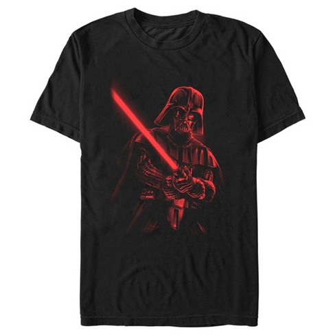 Men's Star Wars: A New Hope Darth Vader Red Saber T-shirt : Target