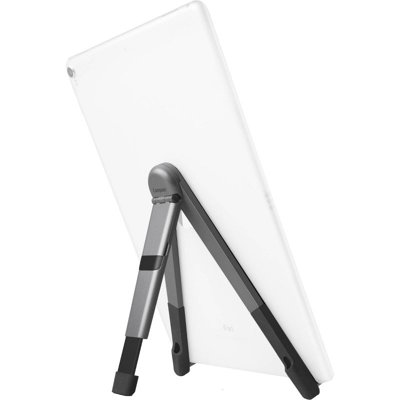 Twelve South Compass Pro | Versatile All-Metal Folding Stand for the Apple iPad Pro| Foldable and Portable, Gunmetal, 1 of 9