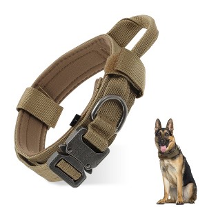 Unique Bargains Adjustable Heavy Duty Collar with Handle 1 Pc - 1 of 4