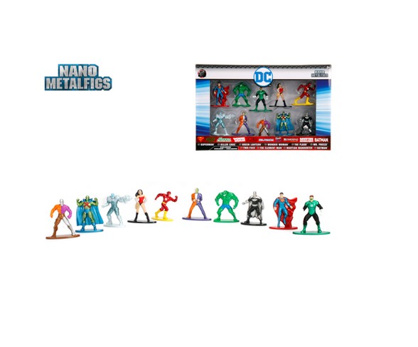 NANO METALFIGS DC 10pk Figures