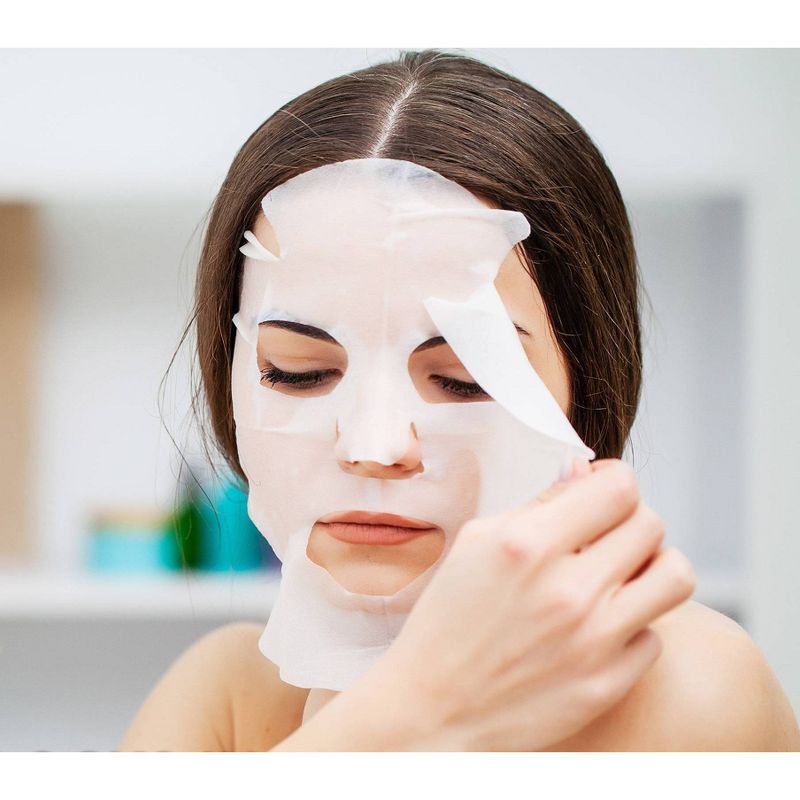 Azure Skincare Retinol and Hyaluronic Sheet Mask - 5ct, 4 of 5