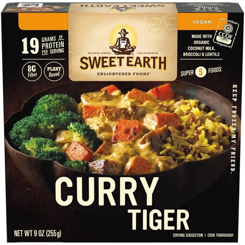 Sweet Earth Vegan Frozen Natural Foods Curry Tiger - 9oz - image 1 of 4