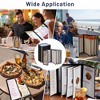 WeChef 30 Pcs Menu Covers 8.5x11" 5 Page 10 View & 4.25x11" Half Page Wine List - 3 of 4