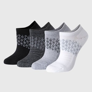 Hanes Women's Absolute Active 4pk Super No Show Socks - 5-9 - 1 of 3
