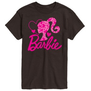 Men's - Barbie - Logo Hearts Short Sleeve Graphic T-Shirt - 1 of 4